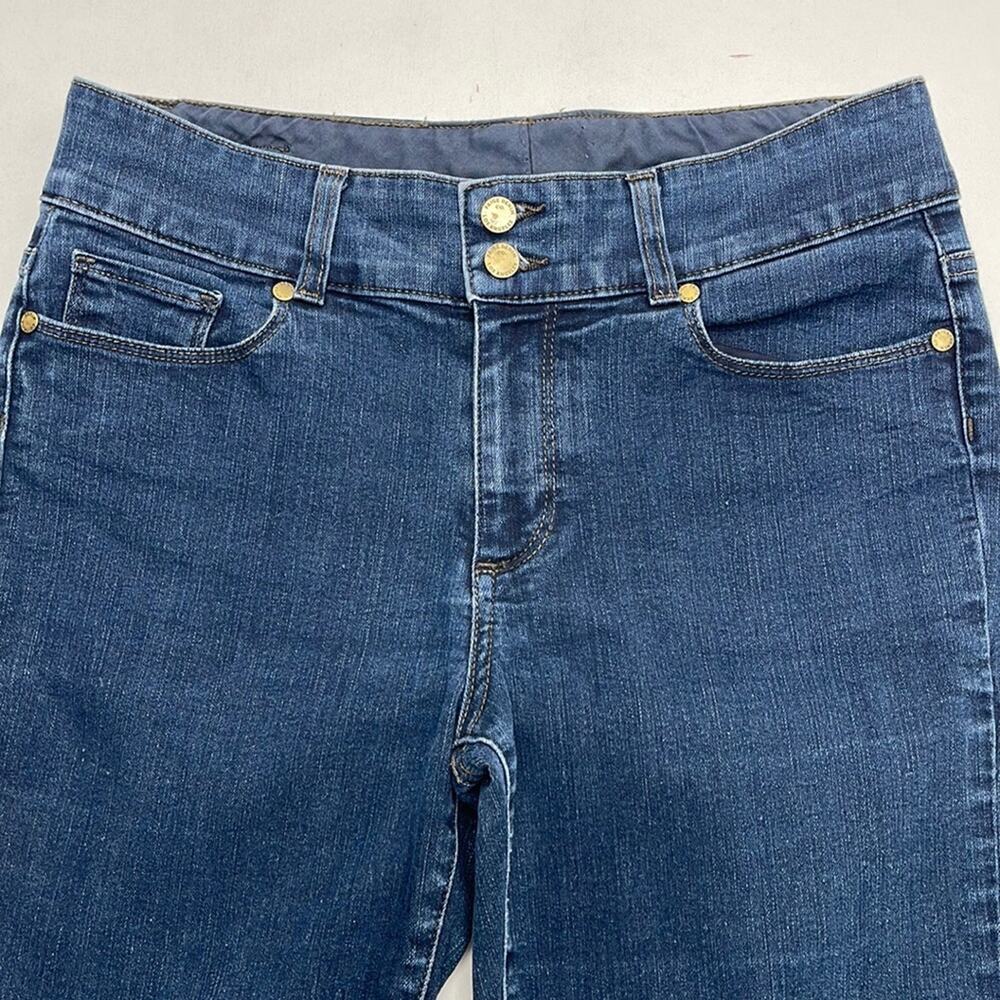 PAIGE Women’s 2 Long HIDDEN HILLS STRAIGHT Blue Jeans
